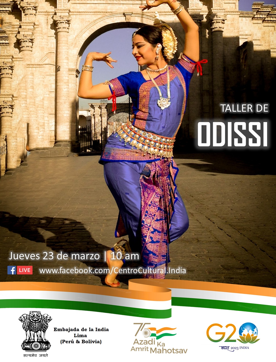 Workshop on Odissi, a pre-eminent classical dance form of India